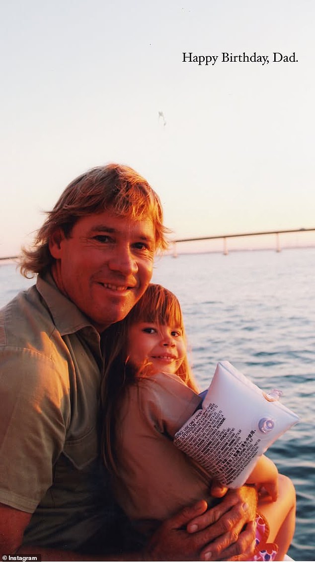 Bindi je također podijelio počast Steveu na Instagramu, objavivši još jedan slatki povratak