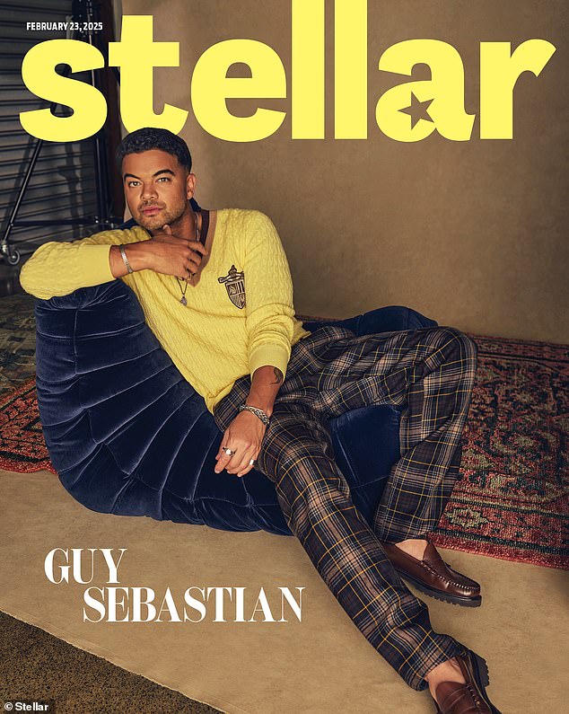 Guy je pozirao za naslovnicu ovotjednog izdanja Stellar Magazina