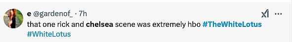 Obožavatelji su reagirali na scenu parnog seksa dok su napisali X nakon što su gledali: 'Ja sam na floorrrrr'