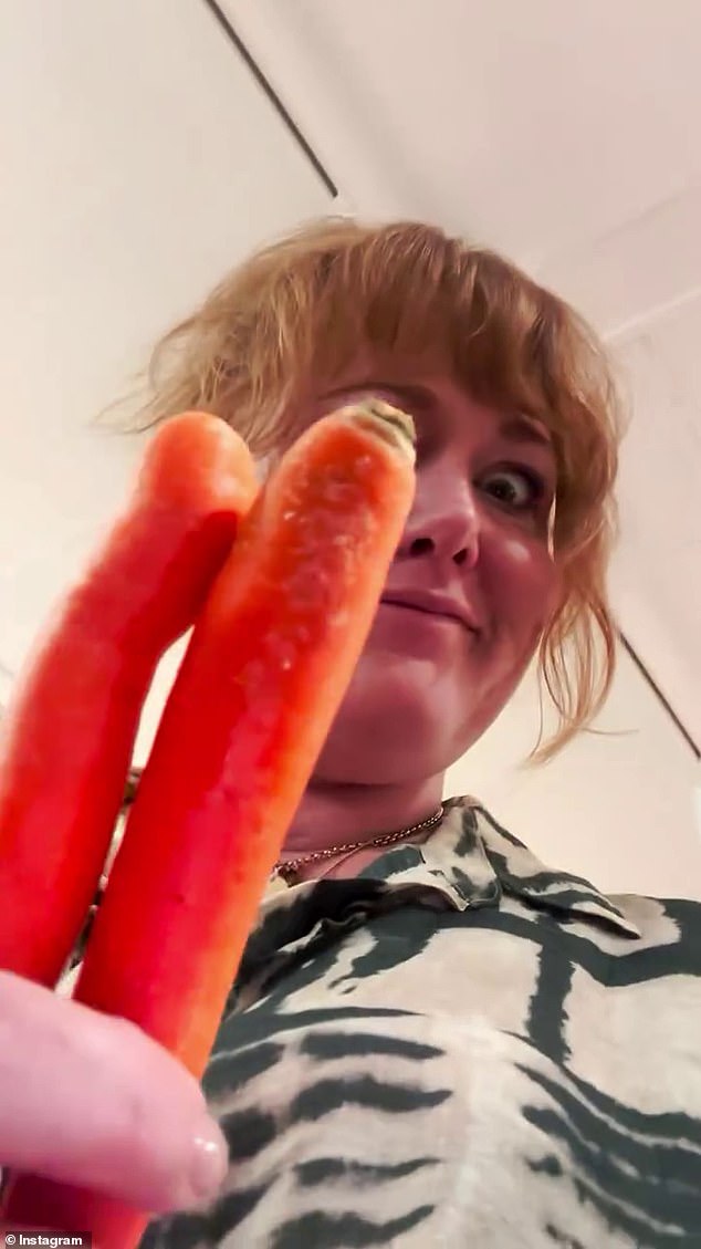 U hrapavom videozapisu koji se u ponedjeljak dijeli na Instagramu, Katie je u šali rekla da su jedini sastojci koji su potrebni za 