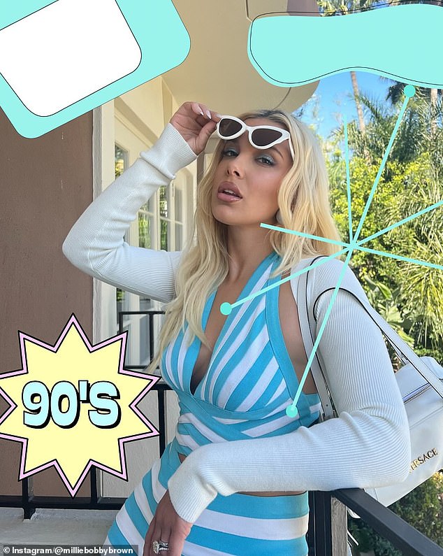 Izgled nadahnut Barbie podsjećao je na nešto što je Cher možda nosila u filmu Clueless