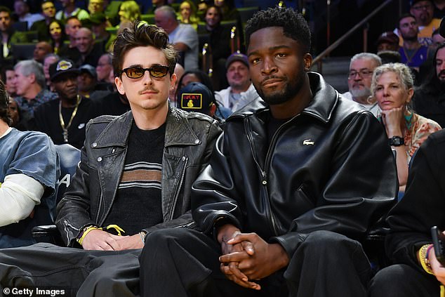 Hollywood zvijezda Timothee Chalamet i Stephane Bak bili su prisutni u četvrtak navečer