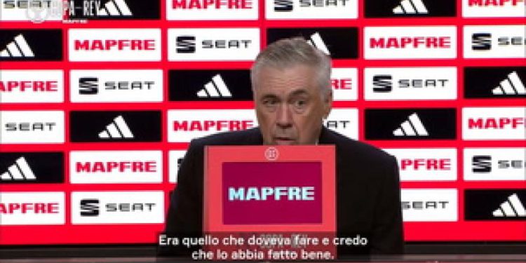 ACELOTTI na zaustavljanju nakon zbora “Asencio, umri!”