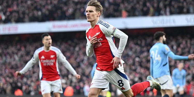Arsenal vs Manchester City – Premier liga: Ocjena uživo i ažuriranja dok se senzacija Gunners ‘Teen udvostručila udvostručuje svoje vodstvo nakon što se Erling Haaland izravnao za prvake i osvetio se Gabrielu