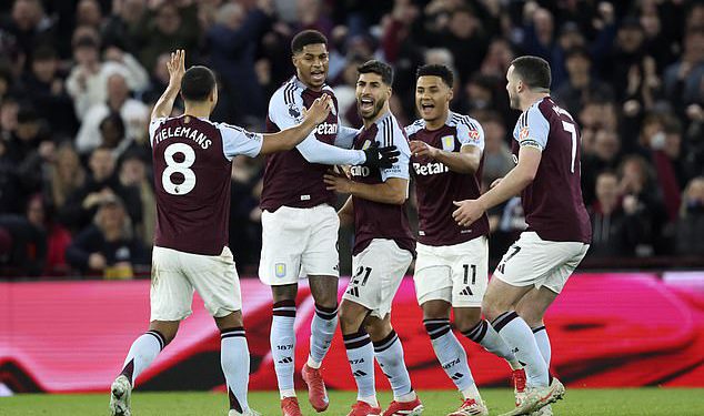 Aston Villa 2-1 Chelsea: Marcus Rashford postavlja dva cilja Marco Asensio jer se zimski potpisi kombiniraju kako bi nanijeli treći izravni poraz bluesu