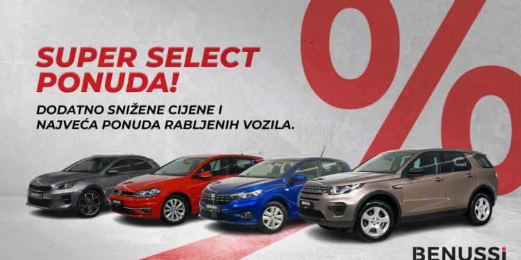 Auto Klub – Auto Benussi predstavlja totalno snižene Cijene