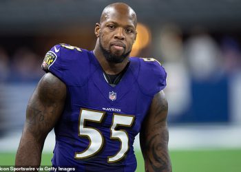 Bivša zvijezda Terrell Suggs priznala je krivnju za kaznenu prijavu nakon što je ‘prijetio da će ubiti čovjeka u Starbucks’