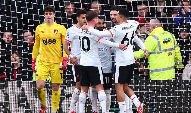 Bournemouth 0-2 Liverpool: Mohamed Salah Nets zaručnika dok Rashbent Reds povećava vodstvo na vrhu tablice na devet bodova – jer trešnje trpe svoj prvi gubitak od studenog