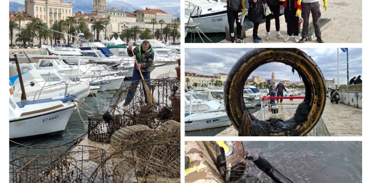 Eko akcija na splitskoj Matejuški