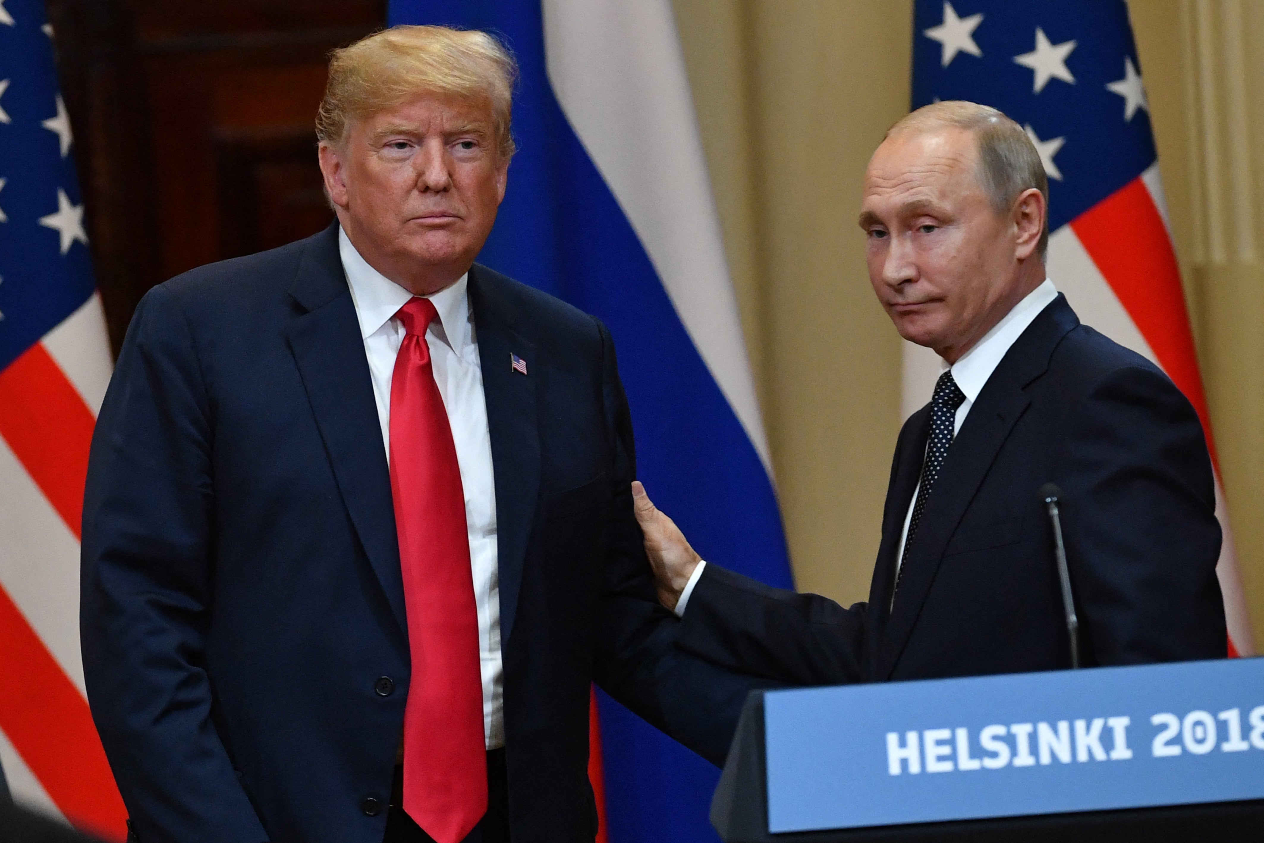 Trump i Putin, prikazani na konferenciji za novinare u Helsinkiju u Finskoj, 2018. godine razgovarali su u srijedu u srijedu