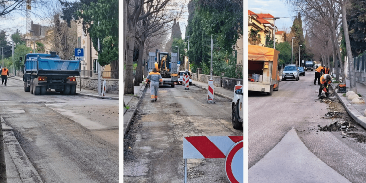 FOTO Raskopana cijela ulica u Splitu. Tvrtka “Cestar” je u problemima, građani se mole za oprez i strpljenje
