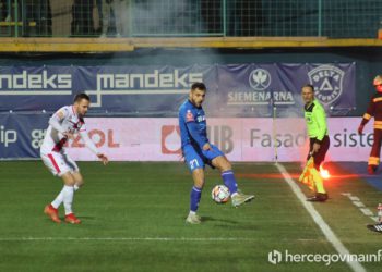 FOTO/AUDIO Zrinjski vodi u Širokom Brijegu nakon početnog pritiska domaćina