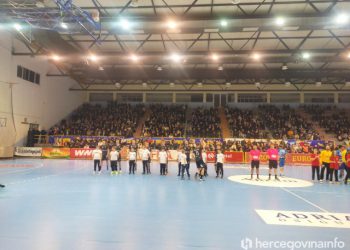 FOTO/VIDEO Izviđač igra utakmicu koju su sanjala mnoga djeca, u Ljubuškom mogu do četvrtfinala EHF CUP-a