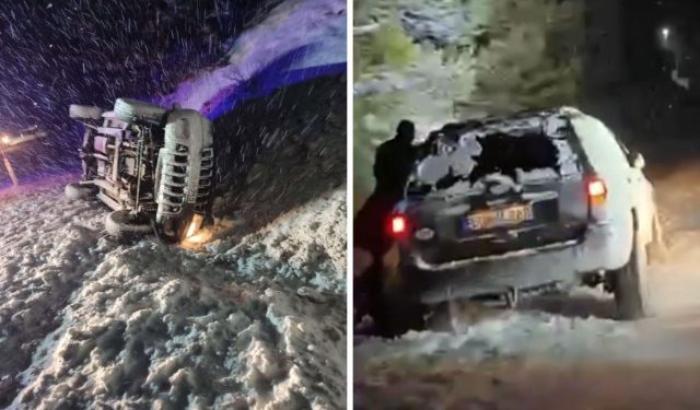 FOTO/VIDEO Terenac se prevrnuo na Blidinju, izvukli ga prolaznici