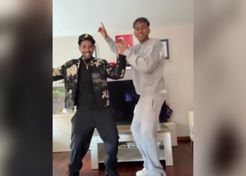 Fenomen na terenu … a također i vani! Lamine Yamal pleše s ocem