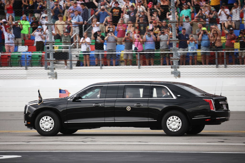 Donald Trump vozio se oko Daytona 500 staze u