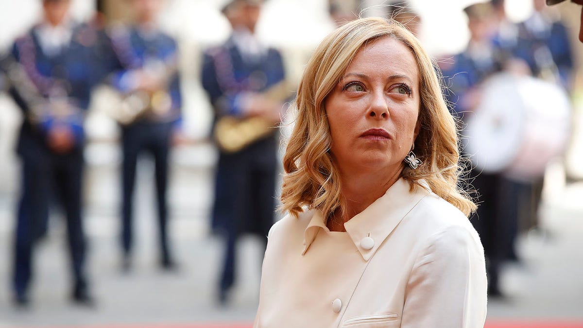 Giorgia Meloni u Rimu