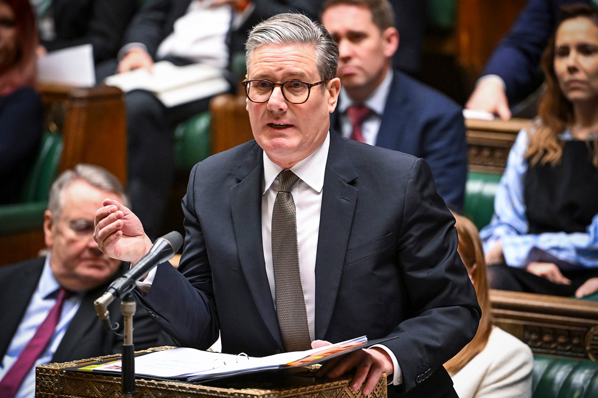 Sir Keir Starmer u parlamentu