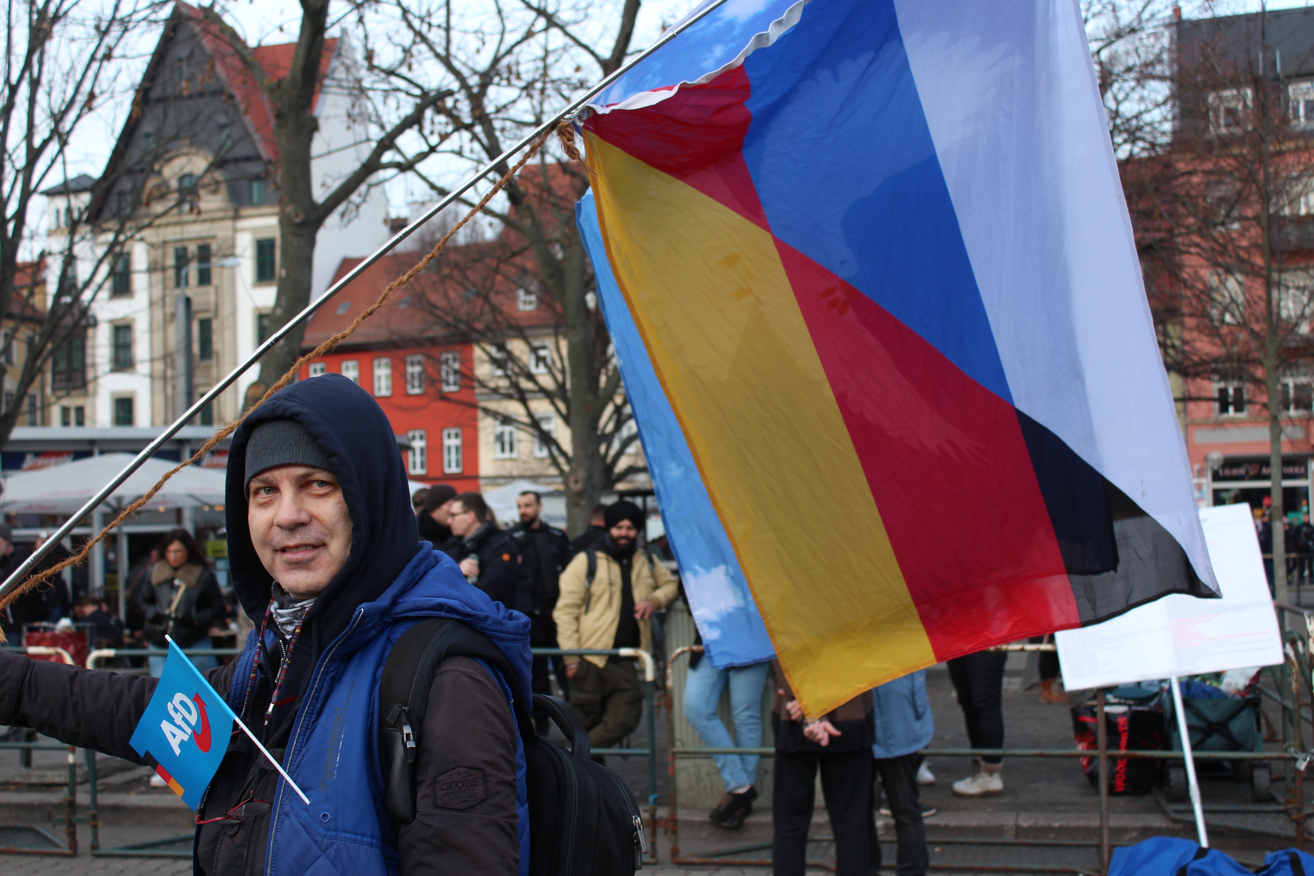 Matthias Aulitzky, 56, kaže da podržava AFD jer vjeruje da će obnoviti veze s Rusijom, zemlja za koju kaže da jednostavno brani svoje interese napadajući Ukrajinu