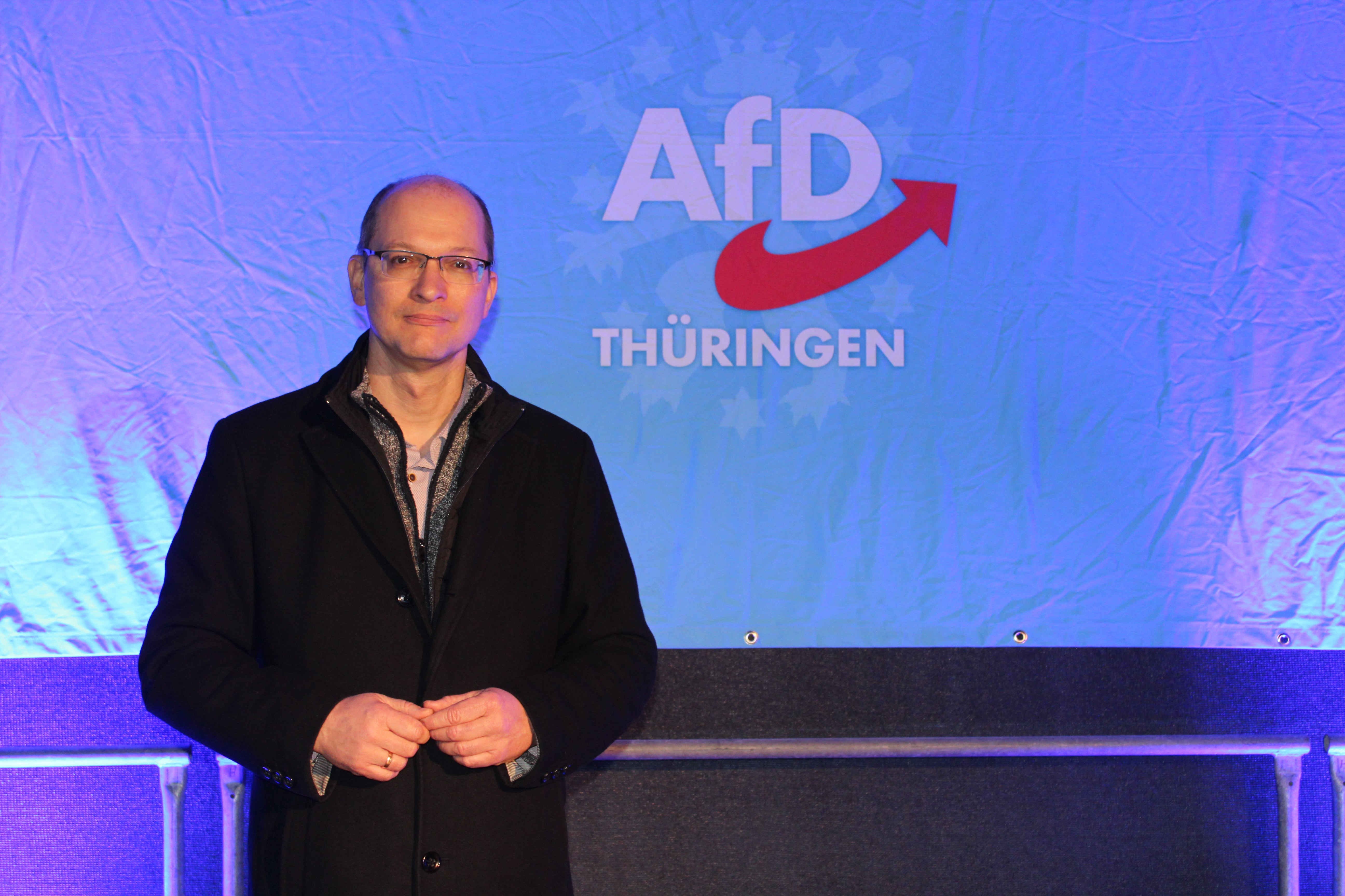 Stefan Möller, član državnog parlamenta Thuringian za AFD, kaže da je 