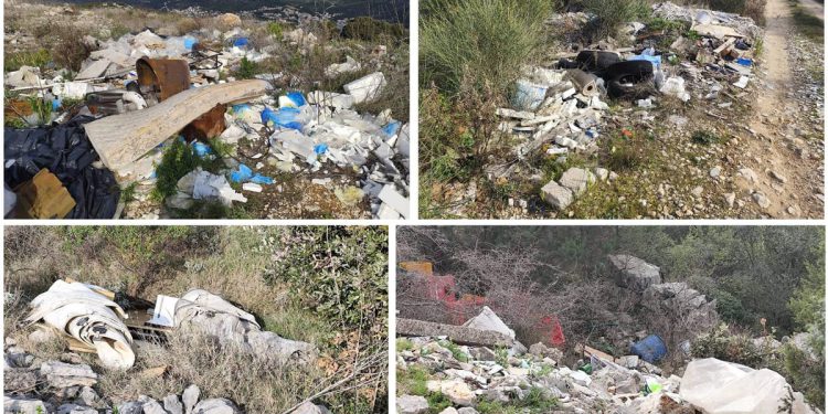 Ilegalna odlagališta u Općini Marina nikad veća