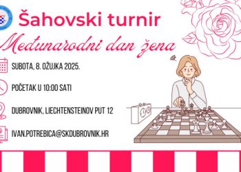 Jedinstven način za proslaviti Međunarodni dan žena: Prijavite se na šahovski turnir