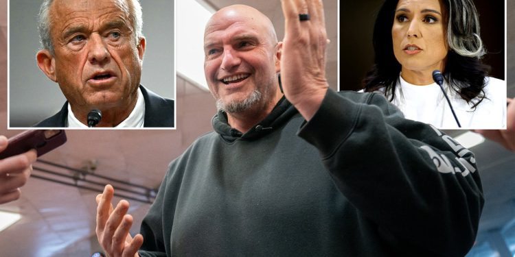 John Fetterman otkriva koji će način glasati o RFK JR i Tulsi Gabbard