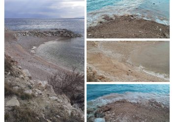 Kamionima nasipali zemlju u more u Ruskamenu. Devastator poznat Gradu koji kaže da će ga kazniti, no identitet mu ostaje “tajnovit baš kao i kazna!”