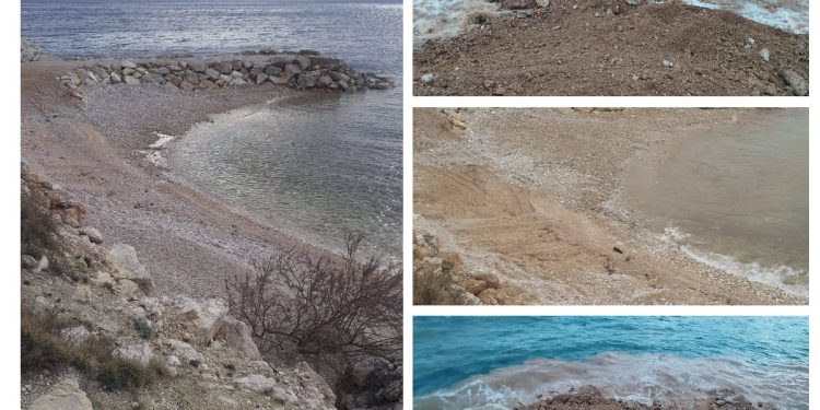 Kamionima nasipali zemlju u more u Ruskamenu. Devastator poznat Gradu koji kaže da će ga kazniti, no identitet mu ostaje “tajnovit baš kao i kazna!”