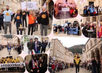 Kontra kiši, kontra vjetru: Otvorene Gradske ulične igre, igrala se alka pred Dvorom