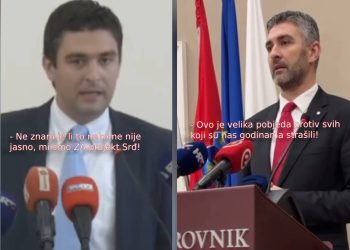 LICEMJERJE U DVA KADRA Dubrovački gradonačelnik nekad: "Mi smo ZA projekt 'Golf na Srđu'" i sad, nakon presude suda: "Ovo je velika pobjeda Grada!"