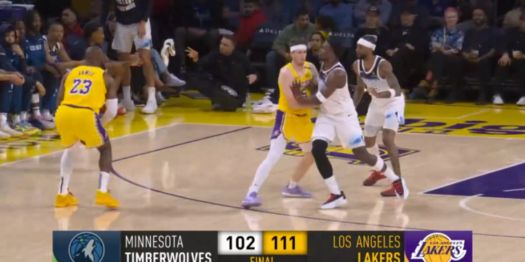 Lakersi se više ne zaustavljaju: Timberwolves KO, LeBron James još uvijek odlučujući