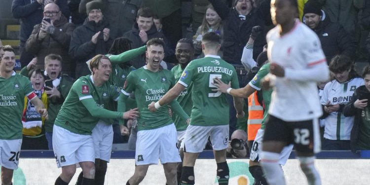 Liverpool je eliminirao u FA Kupu iz Plymouth -a