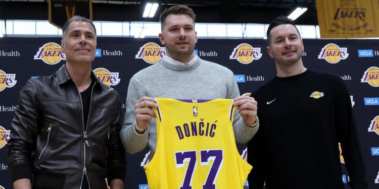 NBA, prva konferencija Luka Doncića u Los Angeles Lakersu