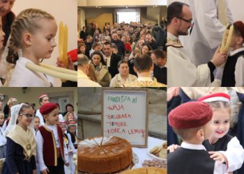 Na njima Festa ostaje: Kandeloru u župi Presvetog Spasitelja u Mokošici uljepšala dječica (FOTO)