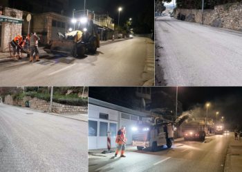 Napreduju radovi u Ulici Andrije Hebranga, tijekom prve dvije noći uklonjen dotrajali asfalt na polovini zahvata