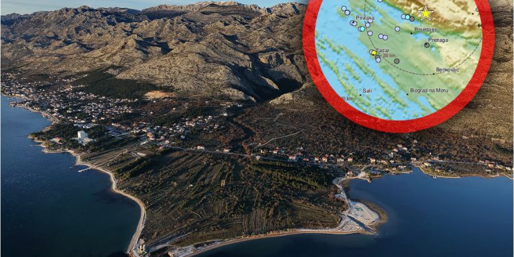 Novi potres u sjevernoj Dalmaciji: “Osjetio se kao grmljavina” 