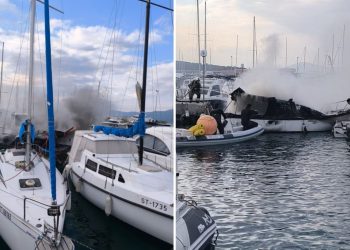 Očevidac požara iz lučice: “Vatrogasci su stigli iste sekunde i spriječili veću katastrofu”