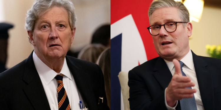 ‘Odloži se bong’: Senator se navija na premijeru u Velikoj Britaniji na katu Senata