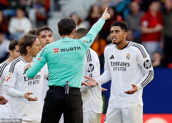Real Madrid sastaje se s refsovim šefovima i optužuje ih za pristranost ‘dok razmatraju napuštanje Lalige preko Jude Bellingham Red Card Row’