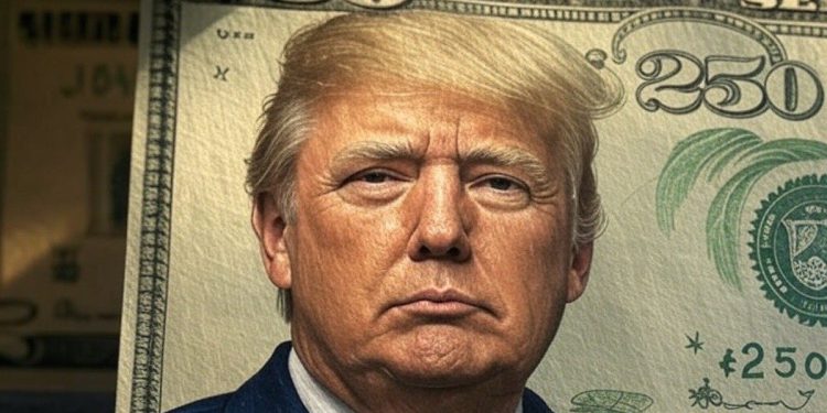 Republikanski zastupnik Joe Wilson želi staviti lice Donalda Trumpa na račun od 250 dolara