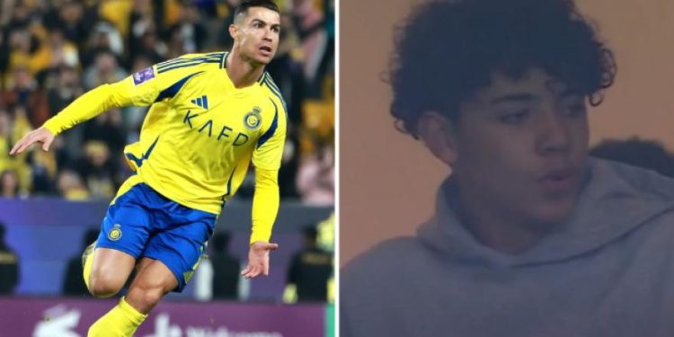 Ronaldo postiže, njegov sin na tribinama ovako ga oponaša