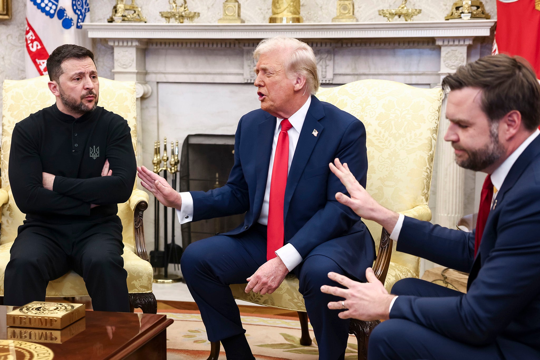 Zelensky se pokušava saslušati kao što ga Trump i Vance udaraju