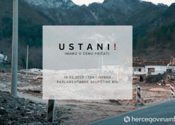 SUTRA PROSVJED U SARAJEVU Studenti traže odgovornost za poplave u Jablanici, Konjicu i Fojnici