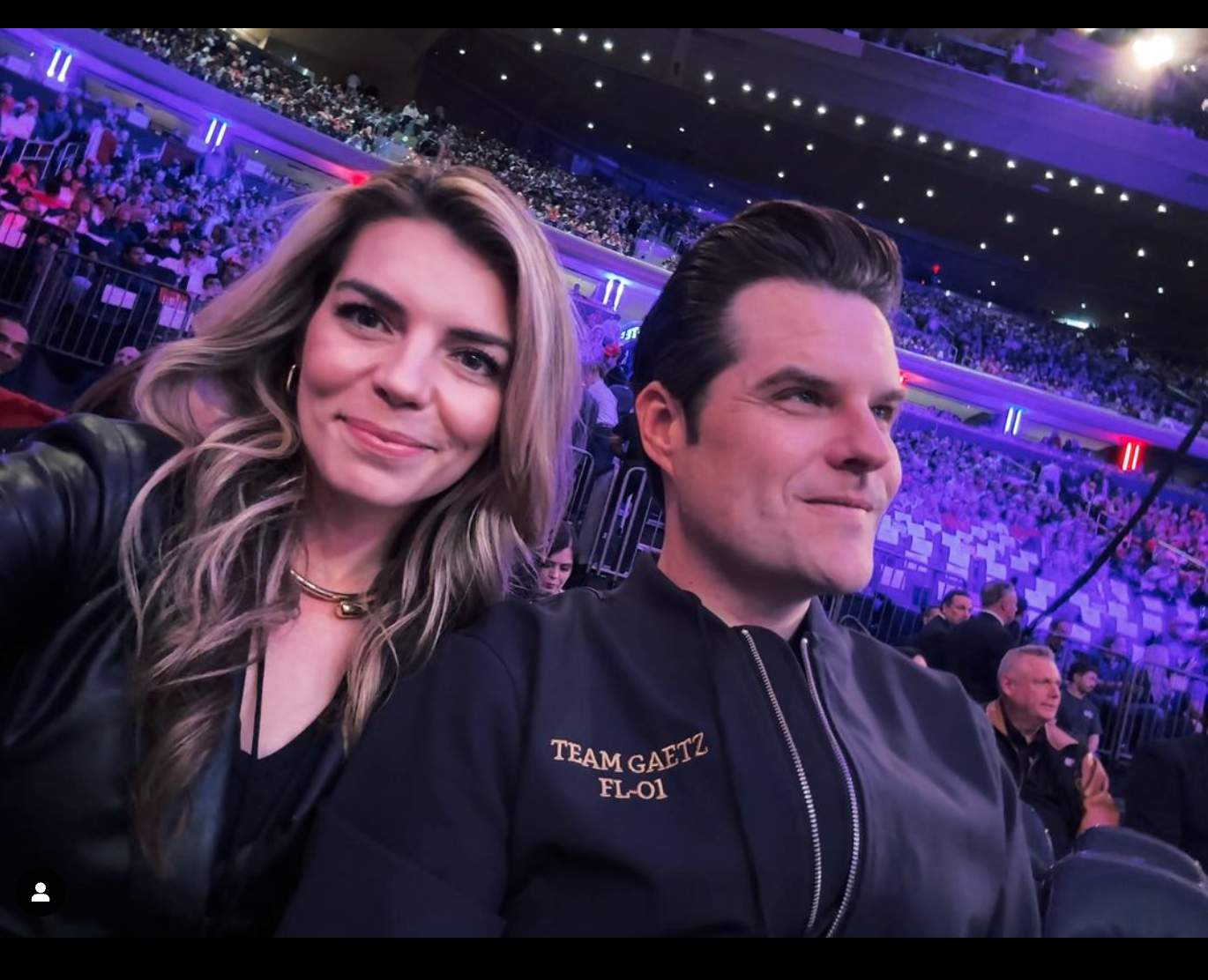 Ginger i Matt Gaetz izašli su u znak podrške svojoj prijateljici Ashley St Clair nakon njezine najave
