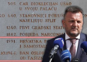 Škorić protiv Dana oslobođena Splita od fašizma na štandarcu: “Svjedočimo pokušajima da se povijesne istine ponovno prekrajaju”
