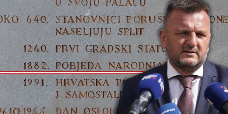Škorić protiv Dana oslobođena Splita od fašizma na štandarcu: “Svjedočimo pokušajima da se povijesne istine ponovno prekrajaju”