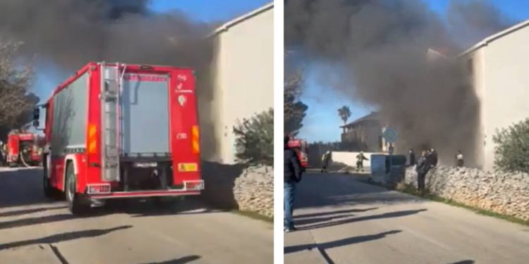 Strani radnici bježali su kroz prozore