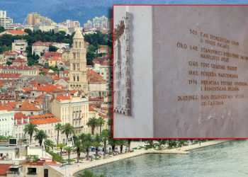 Sud odlučio da se sa spomenika u Splitu izbriše datum oslobođenja od fašizma