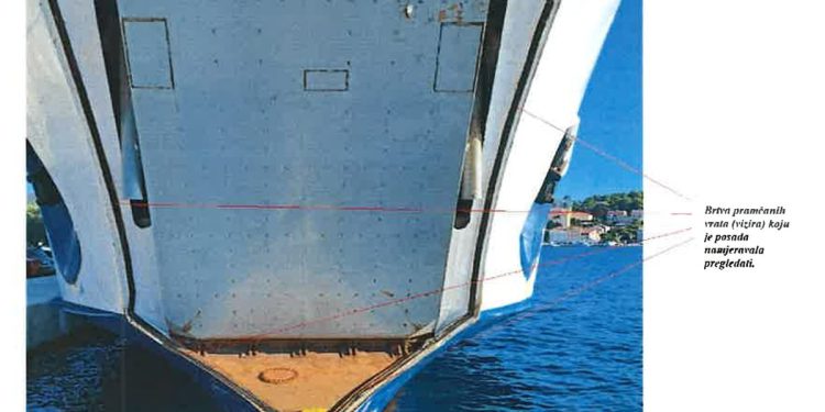 TRENUCI PRED TRAGEDIJU Izvještaj detaljno opisuje što se događalo na trajektu Lastovo prije pada rampe!